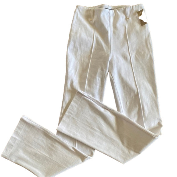 LYSSE New York- White Pull On Pants- size small - Picture 1 of 11
